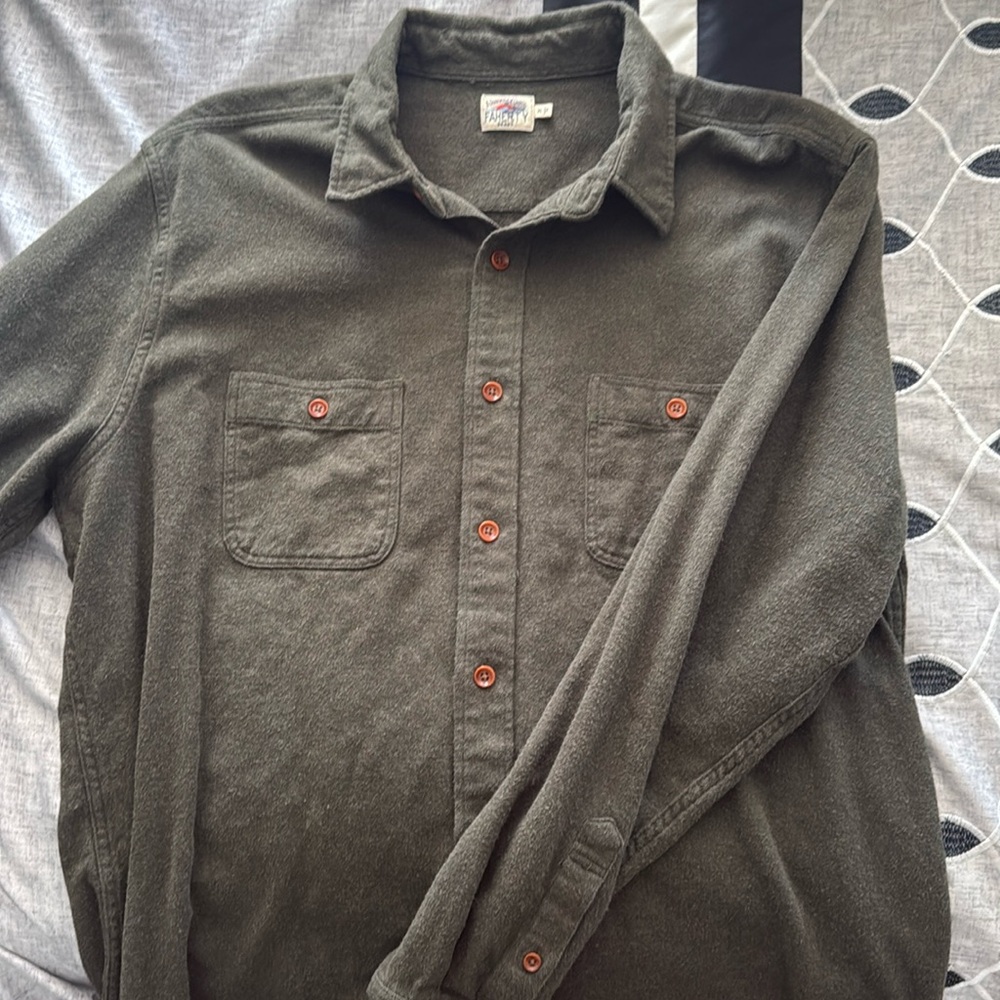 Faherty button up